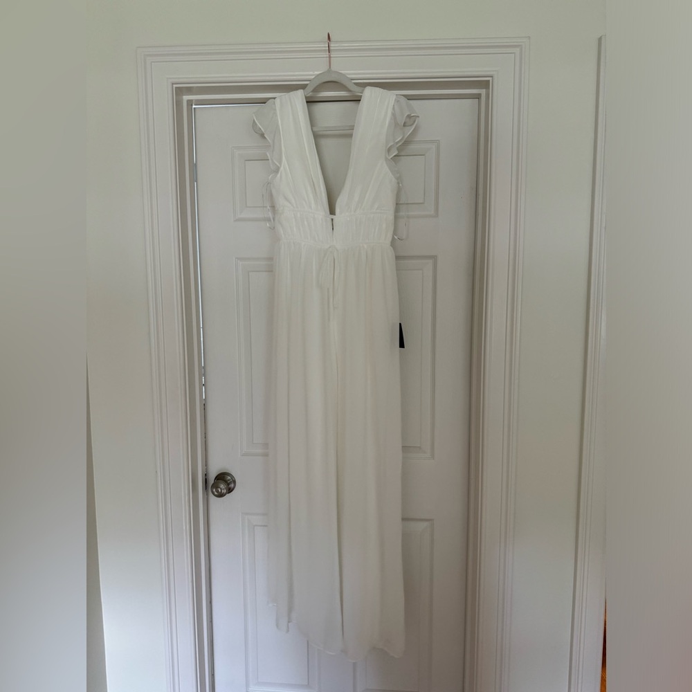 White Lulus Jumpsuit